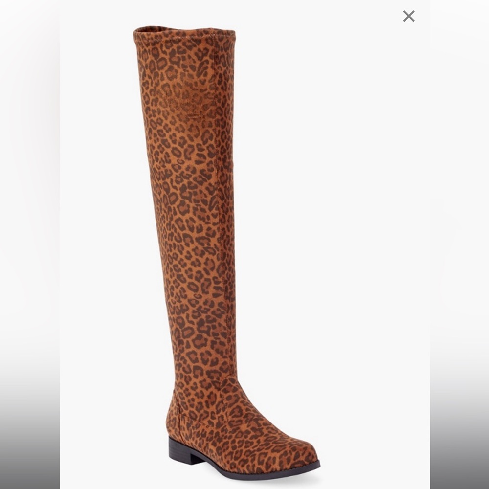 OTK Wide width leopard boot - Picture 8 of 8